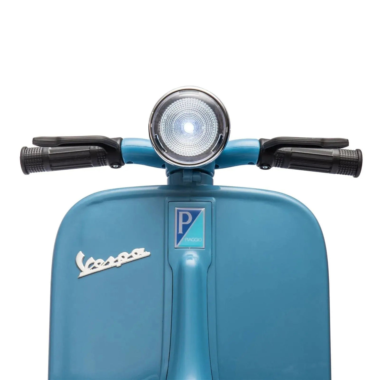 12V Vespa Electric Ride-On Scooter with LED Lights, Music