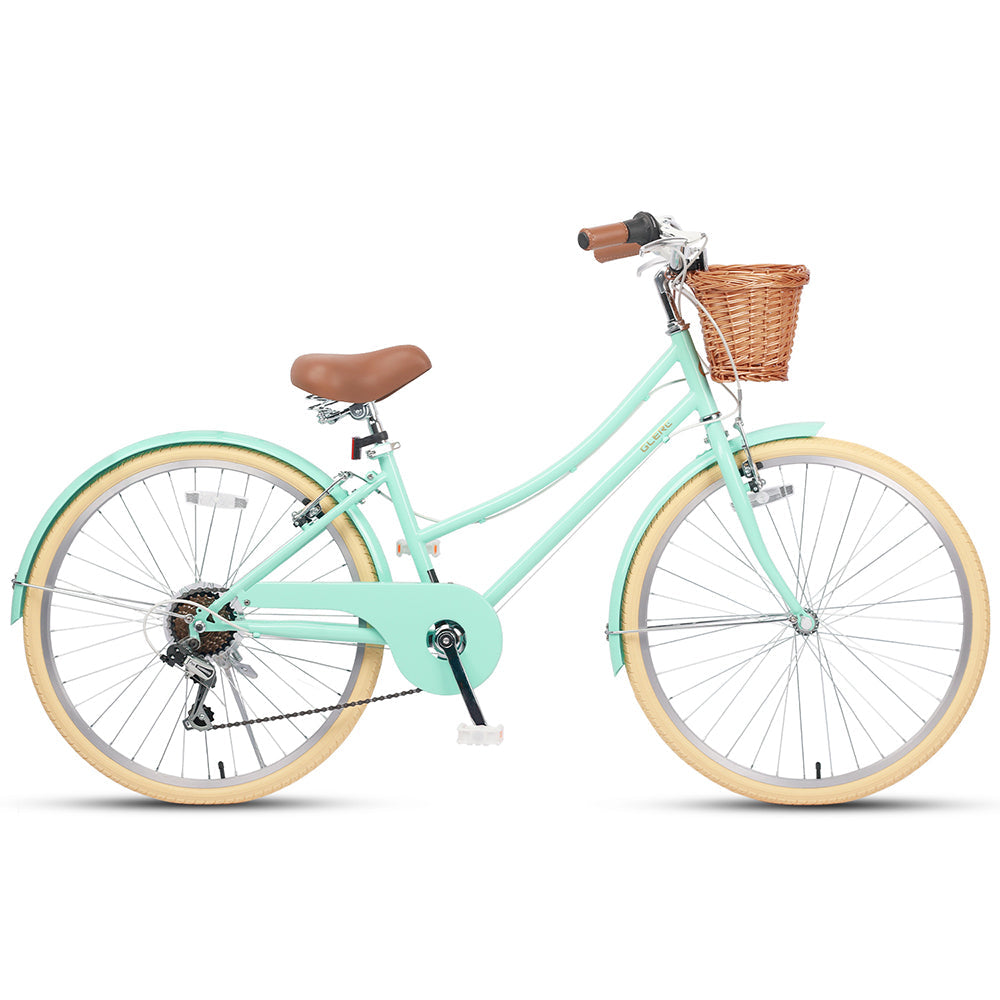 Glerc 26" Best Beach Cruiser Hybrid Kids Bike - Missy