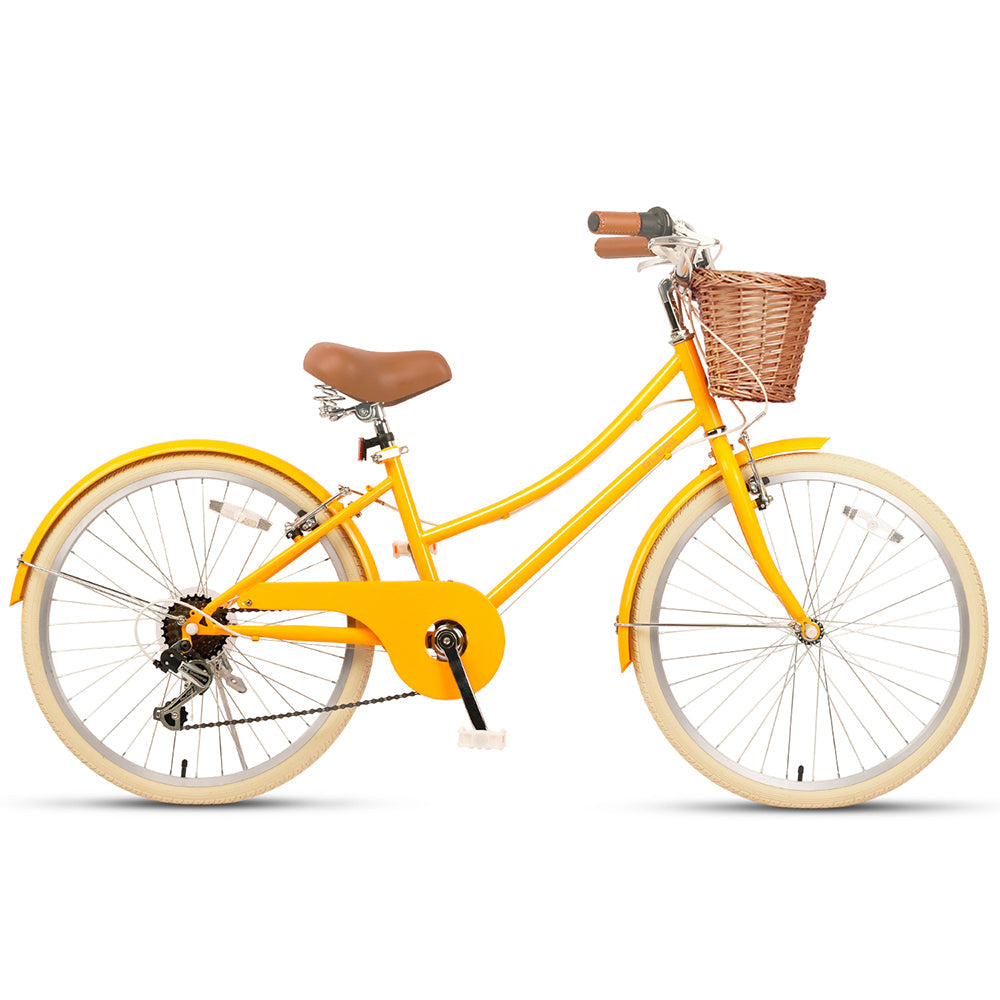 Glerc 24" Beach Cruiser Bike Kids Hybrid Bike - Missy