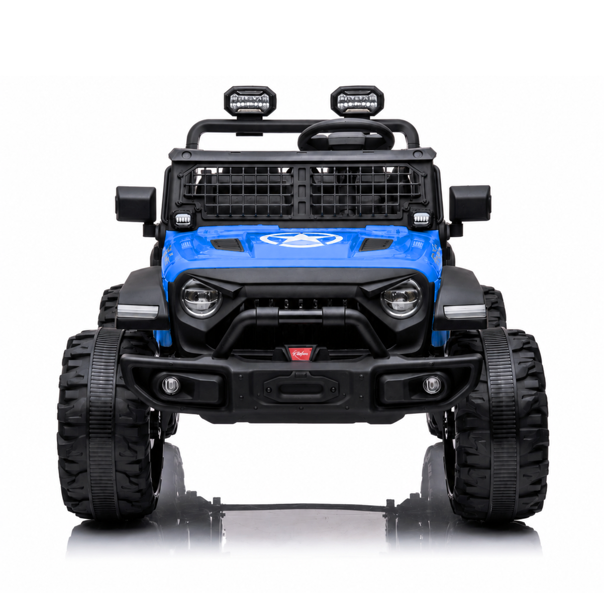 Blue 24V/2WD Xtreme Edition Ride on Truck, Eva Wheels and Leather Seats