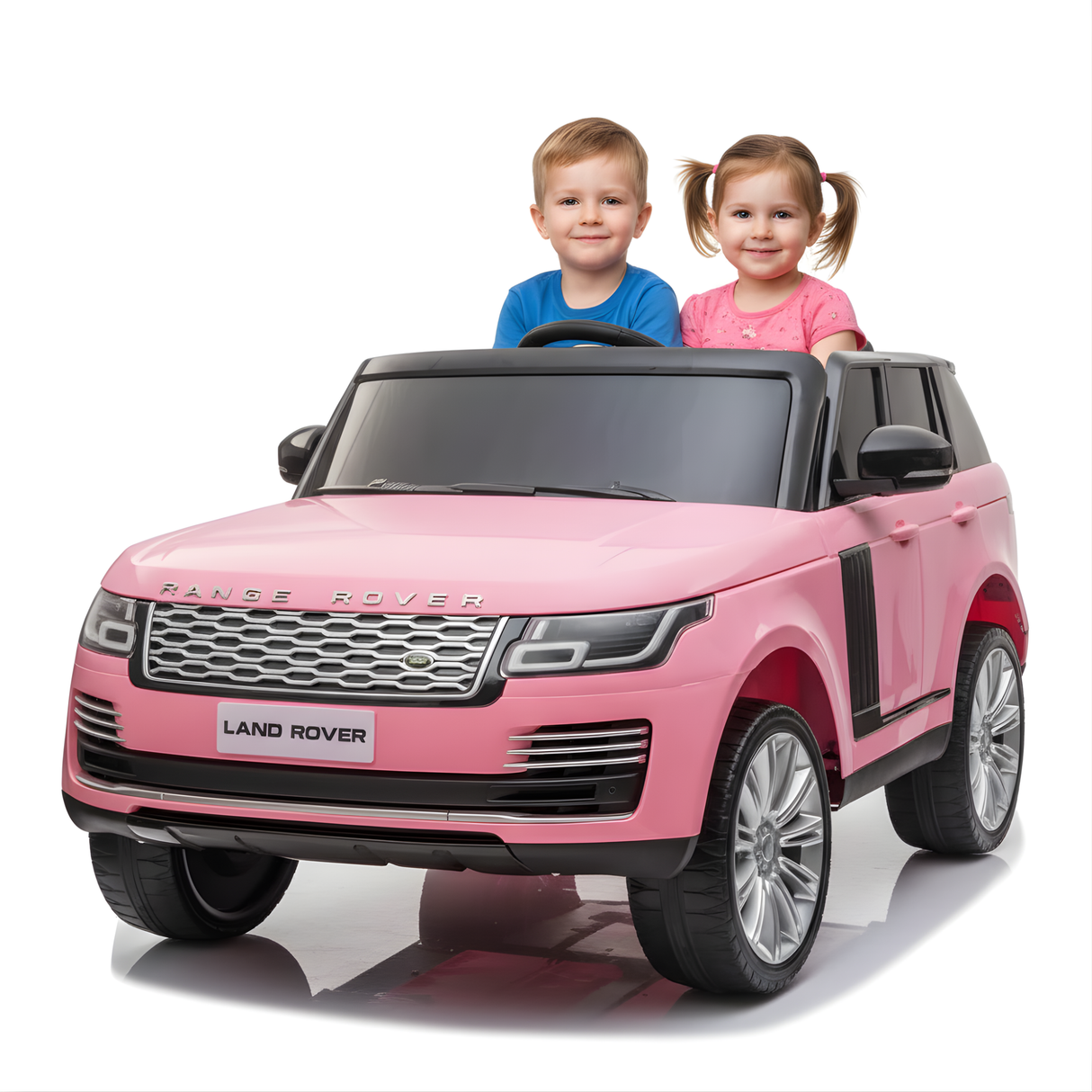 Pink 24V XXL Range Rover MP4 Edition Ride-On Car Fully Loaded with EVA Wheels, Music & Remote
