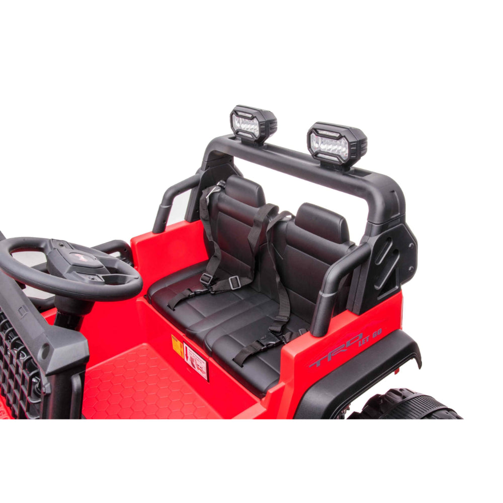 Red 24V/2WD Xtreme Edition Ride on Truck