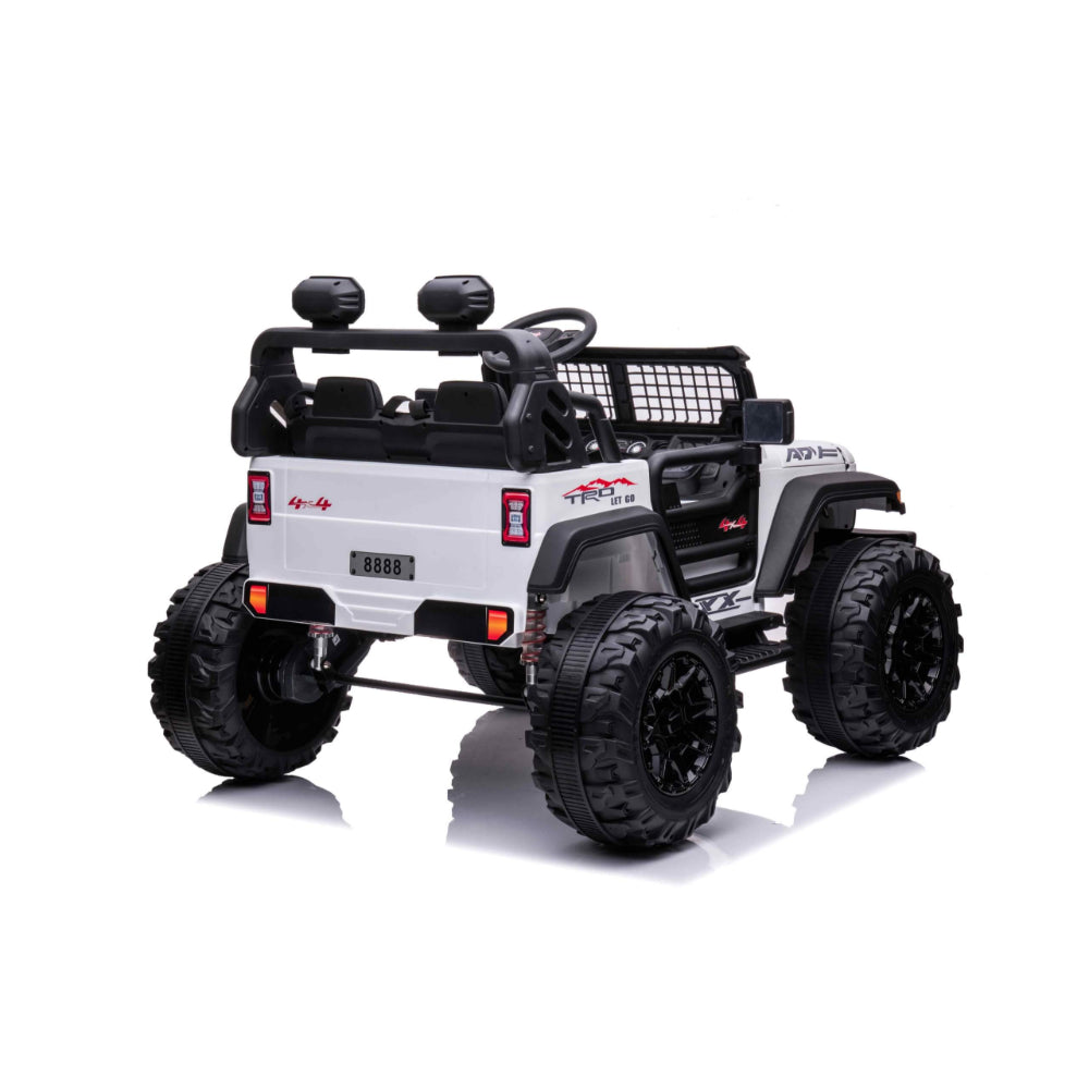 White 24V/2WD Xtreme Edition Ride on Truck