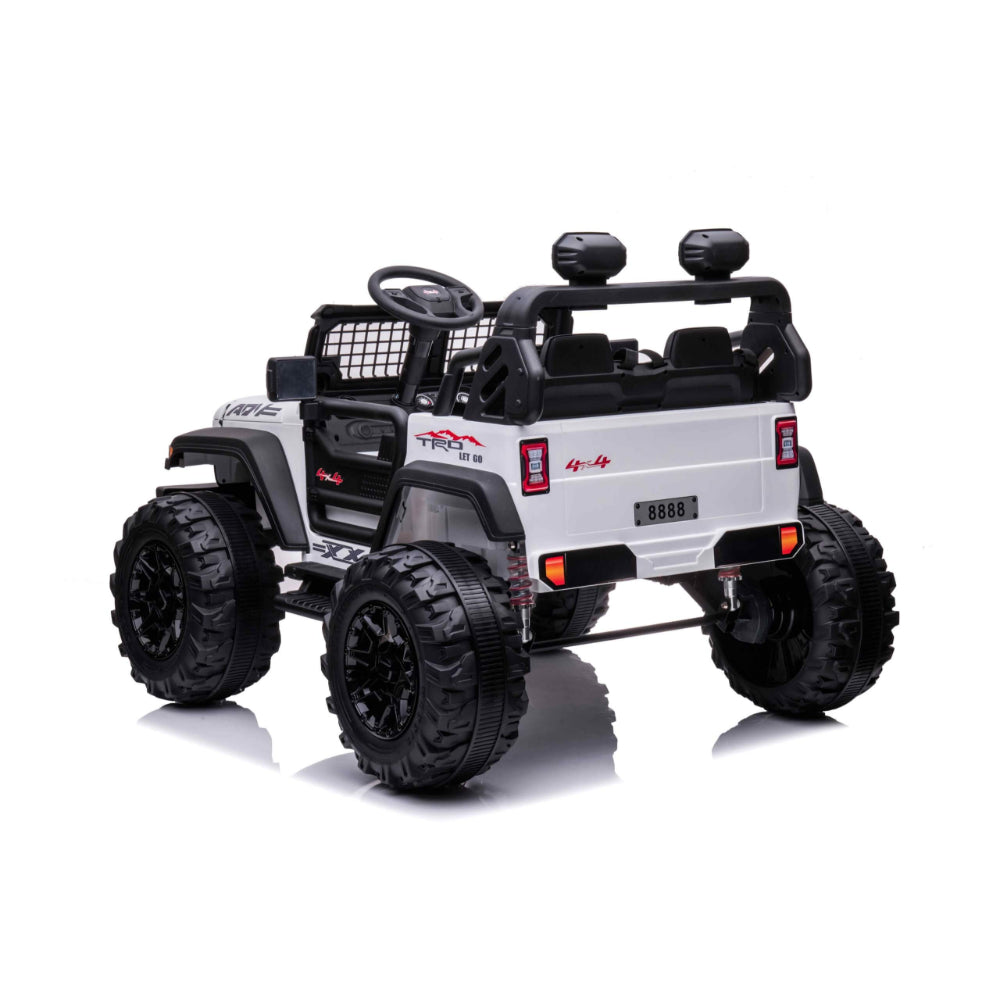 White 24V/2WD Xtreme Edition Ride on Truck
