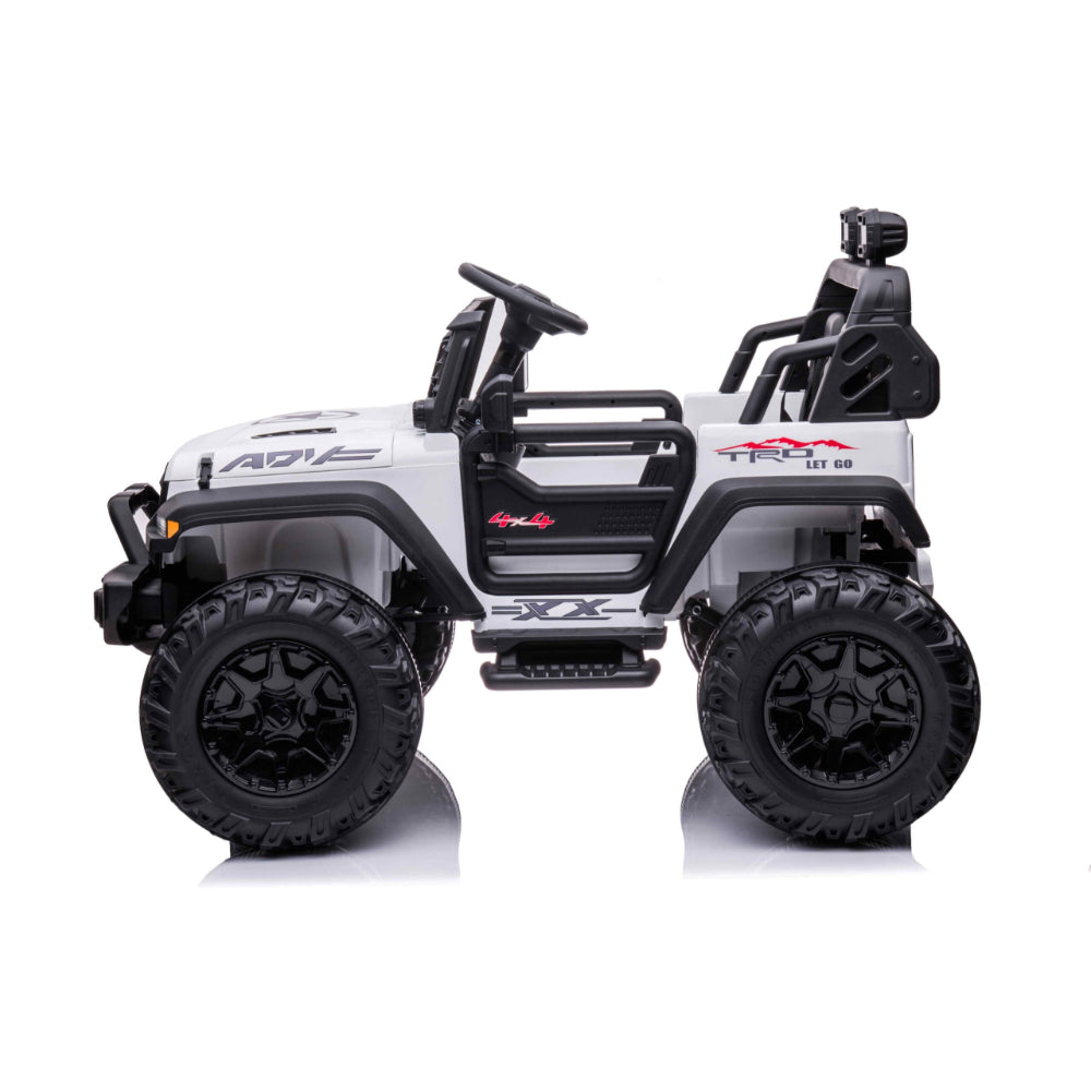 White 24V/2WD Xtreme Edition Ride on Truck