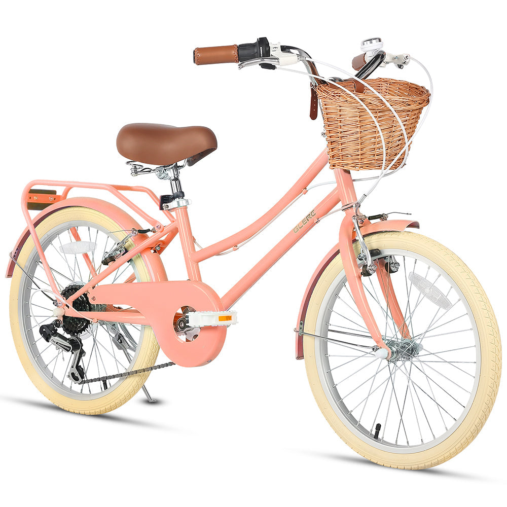 Glerc Best Beach Cruiser Hybrid Kids Bike 20" - Missy