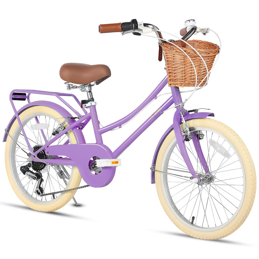 Glerc Best Beach Cruiser Hybrid Kids Bike 20" - Missy