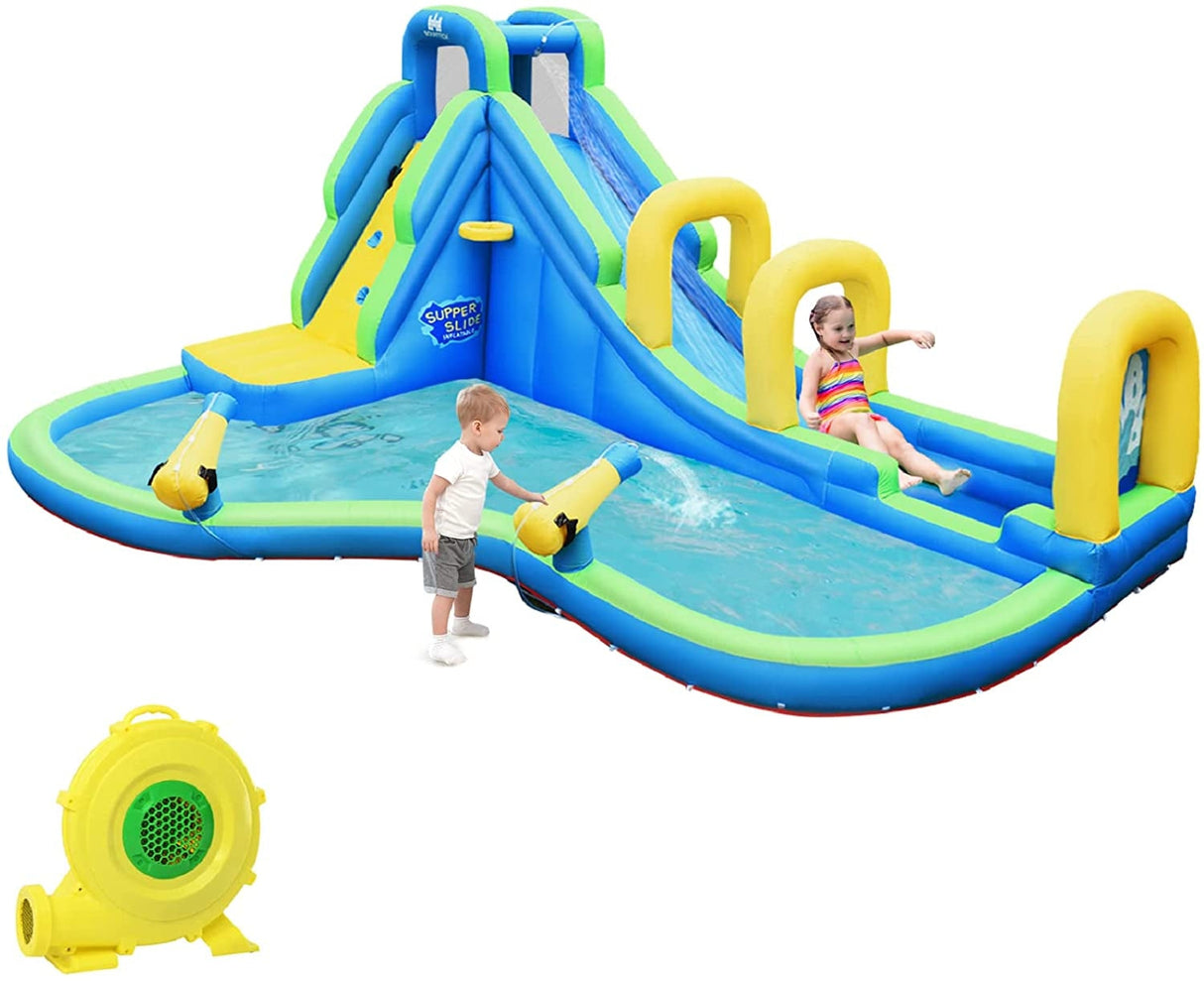 Multifunctional Inflatable Water Bounce with 735W Blower