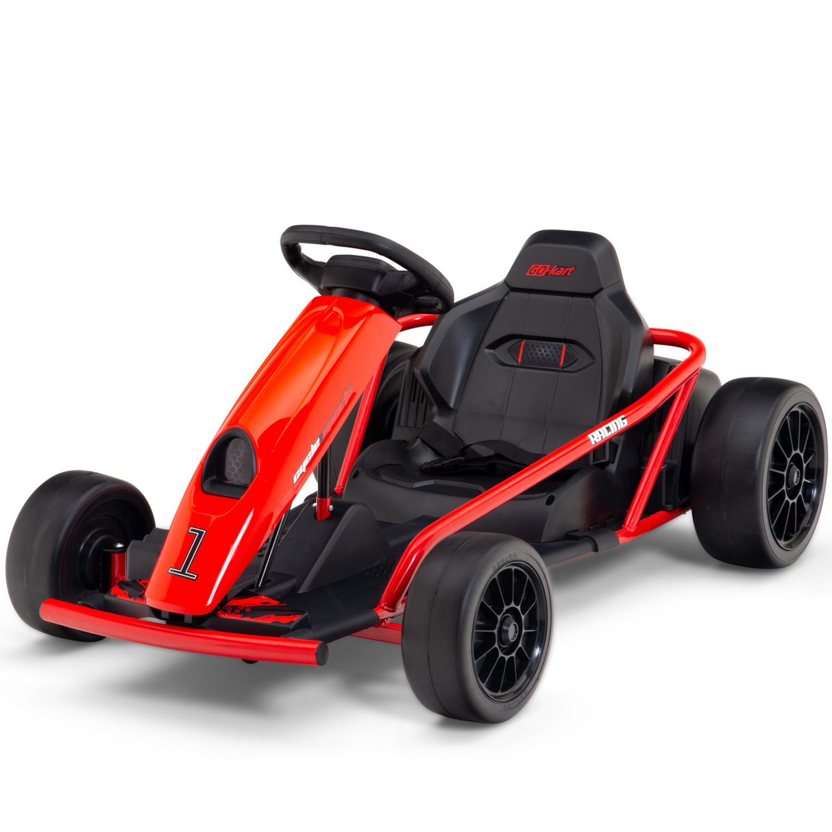 Red 24V Sport Challenger Drifting Go Kart