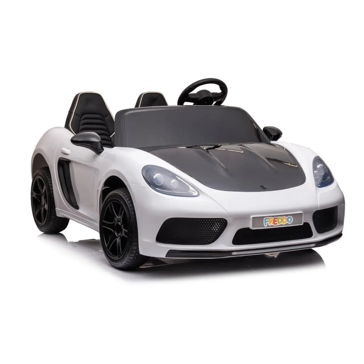 48V 14Ah Rocket Supercar — World's Fastest 2-Seater Kids Ride-On with Tubeless Rubber Tires, 600W Brushless Motor, Precision Differential