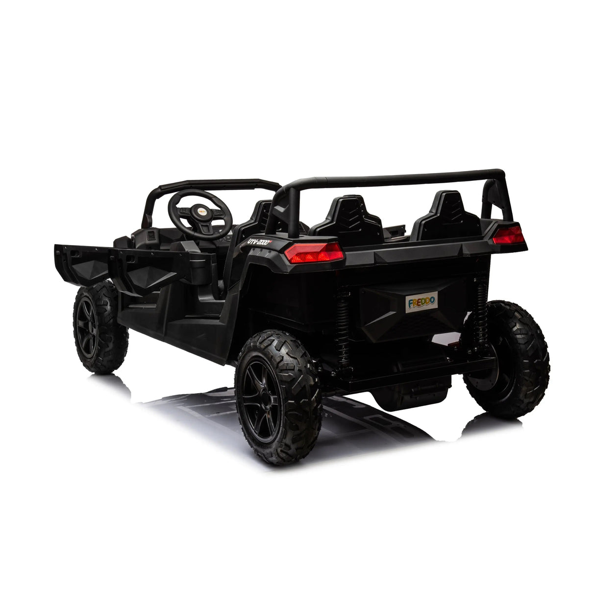 48V 14Ah Beast XL Dune Buggy UTV — World's Fastest 4-Seater Kids Ride-On with Tubeless Rubber Tires, 600W Brushless Motor, Precision Differential