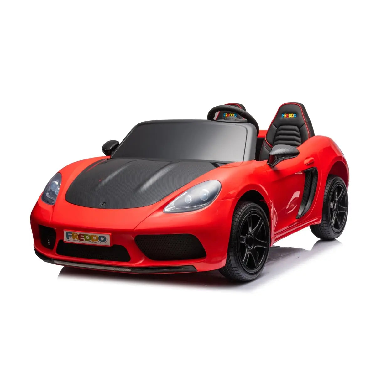 48V 14Ah Rocket Supercar — World's Fastest 2-Seater Kids Ride-On with Tubeless Rubber Tires, 600W Brushless Motor, Precision Differential