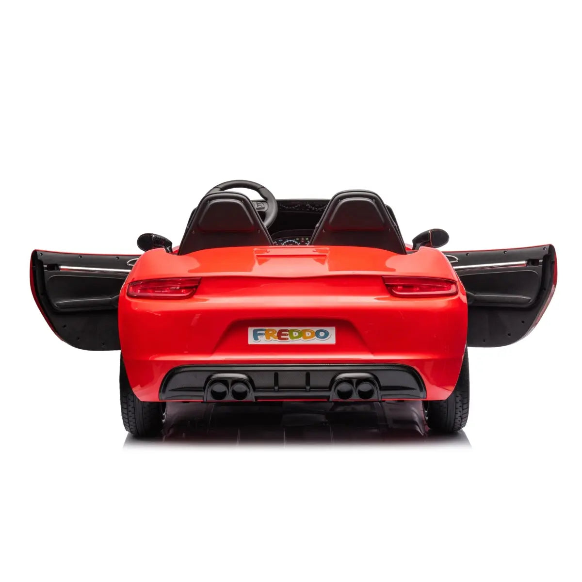 48V 14Ah Rocket Supercar — World's Fastest 2-Seater Kids Ride-On with Tubeless Rubber Tires, 600W Brushless Motor, Precision Differential