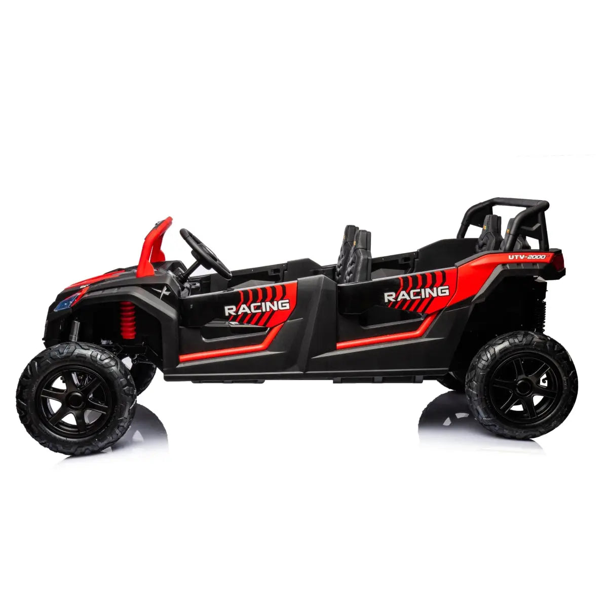 48V 14Ah Beast XL Dune Buggy UTV — World's Fastest 4-Seater Kids Ride-On with Tubeless Rubber Tires, 600W Brushless Motor, Precision Differential