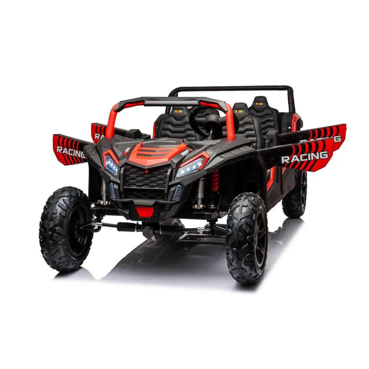 48V 14Ah Beast XL Dune Buggy UTV — World's Fastest 4-Seater Kids Ride-On with Tubeless Rubber Tires, 600W Brushless Motor, Precision Differential