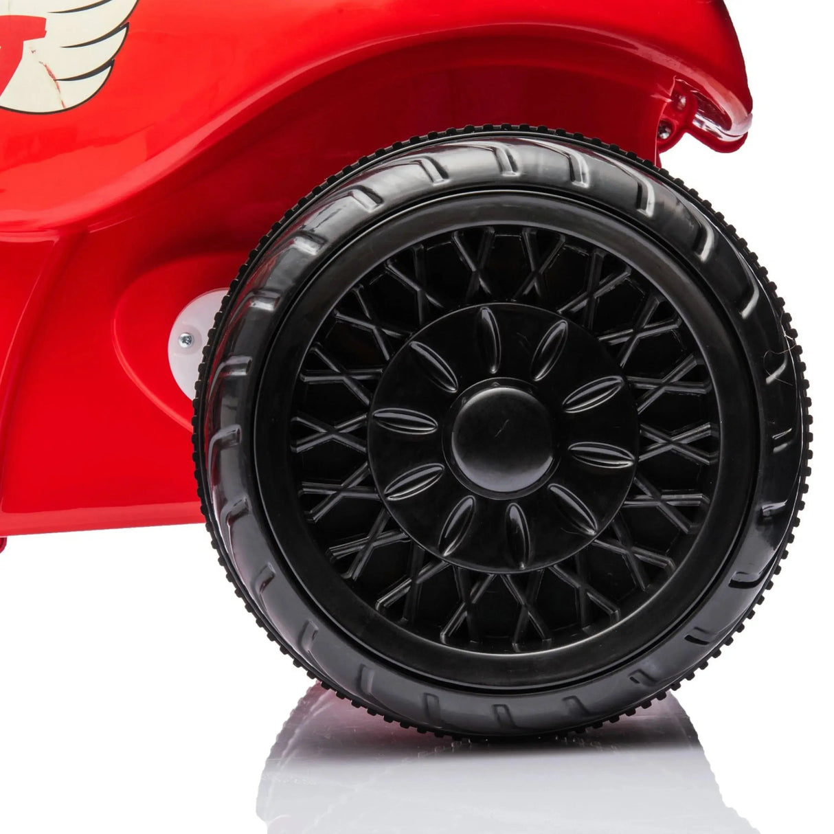 12V 35W Kids 3-Wheel Chopper-Style Cruiser Ride-On Motorcycle with LED Lights