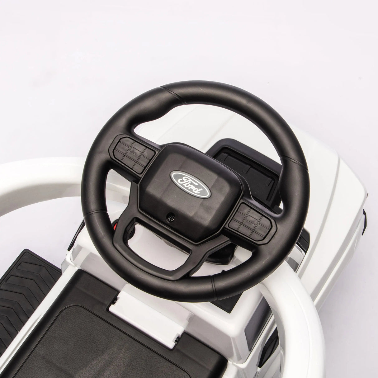 3-In-1 Licensed Ford Raptor Ride-On Push Car with Detachable Parent Handle, Guardrails