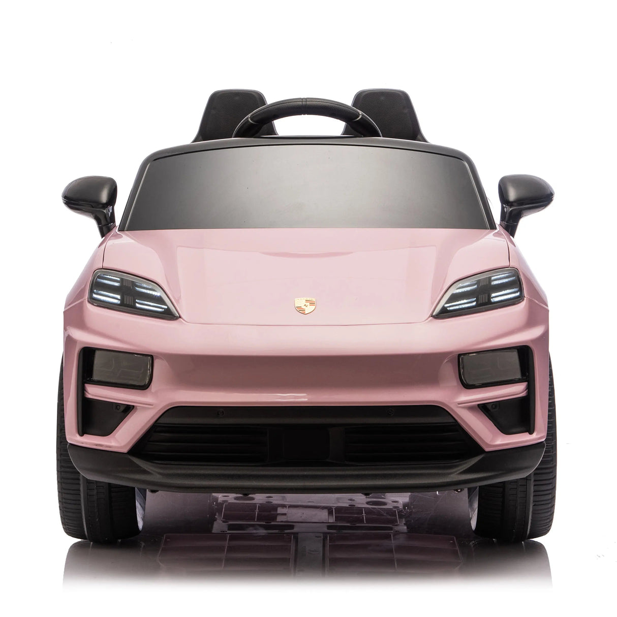 24V Porsche Macan Turbo EV Ride-On SUV with EVA Tires, LED Lights, Music, Remote