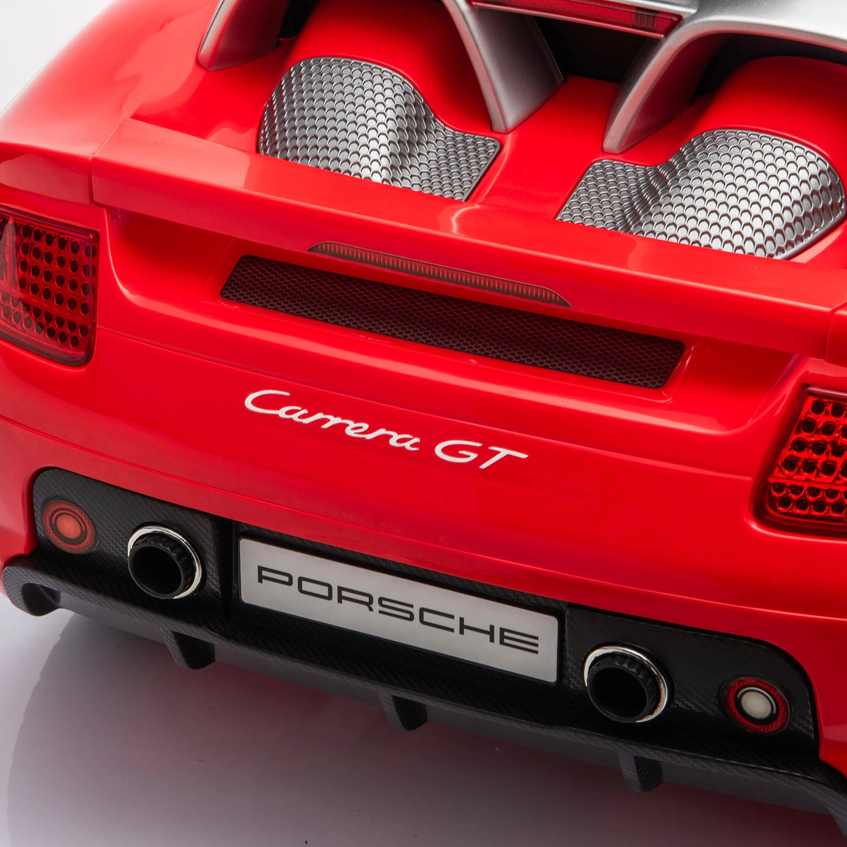 12V Porsche Carrera GT 1-Seater Ride-On Car with EVA Tires, Music, Remote