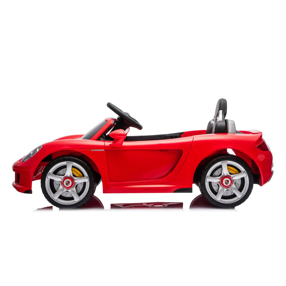 12V Porsche Carrera GT 1-Seater Ride-On Car with EVA Tires, Music, Remote