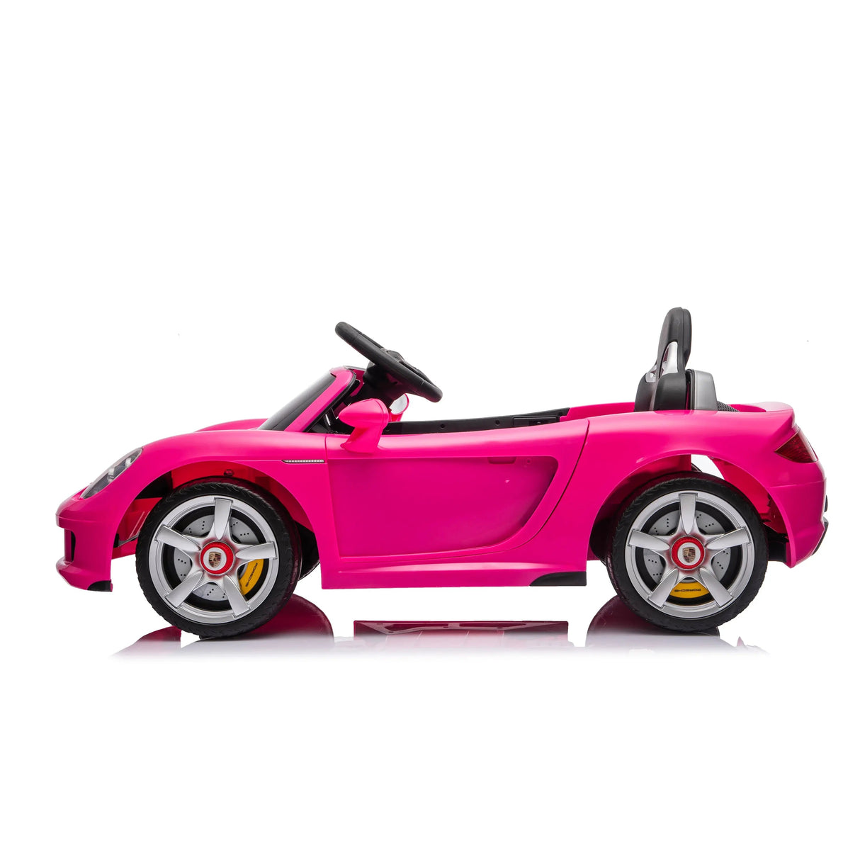 12V Porsche Carrera GT 1-Seater Ride-On Car with EVA Tires, Music, Remote