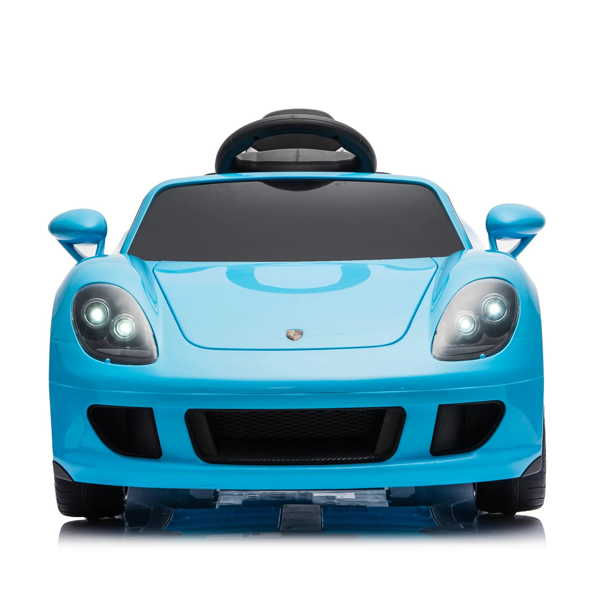 12V Porsche Carrera GT 1-Seater Ride-On Car with EVA Tires, Music, Remote