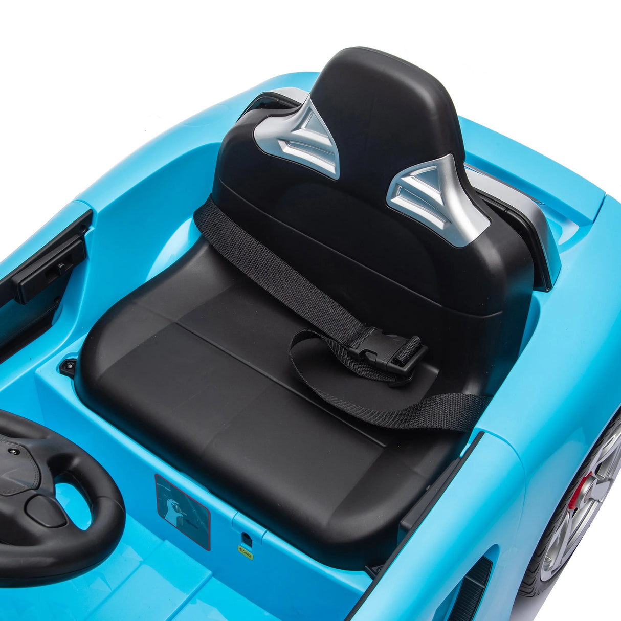 12V Porsche Carrera GT 1-Seater Ride-On Car with EVA Tires, Music, Remote