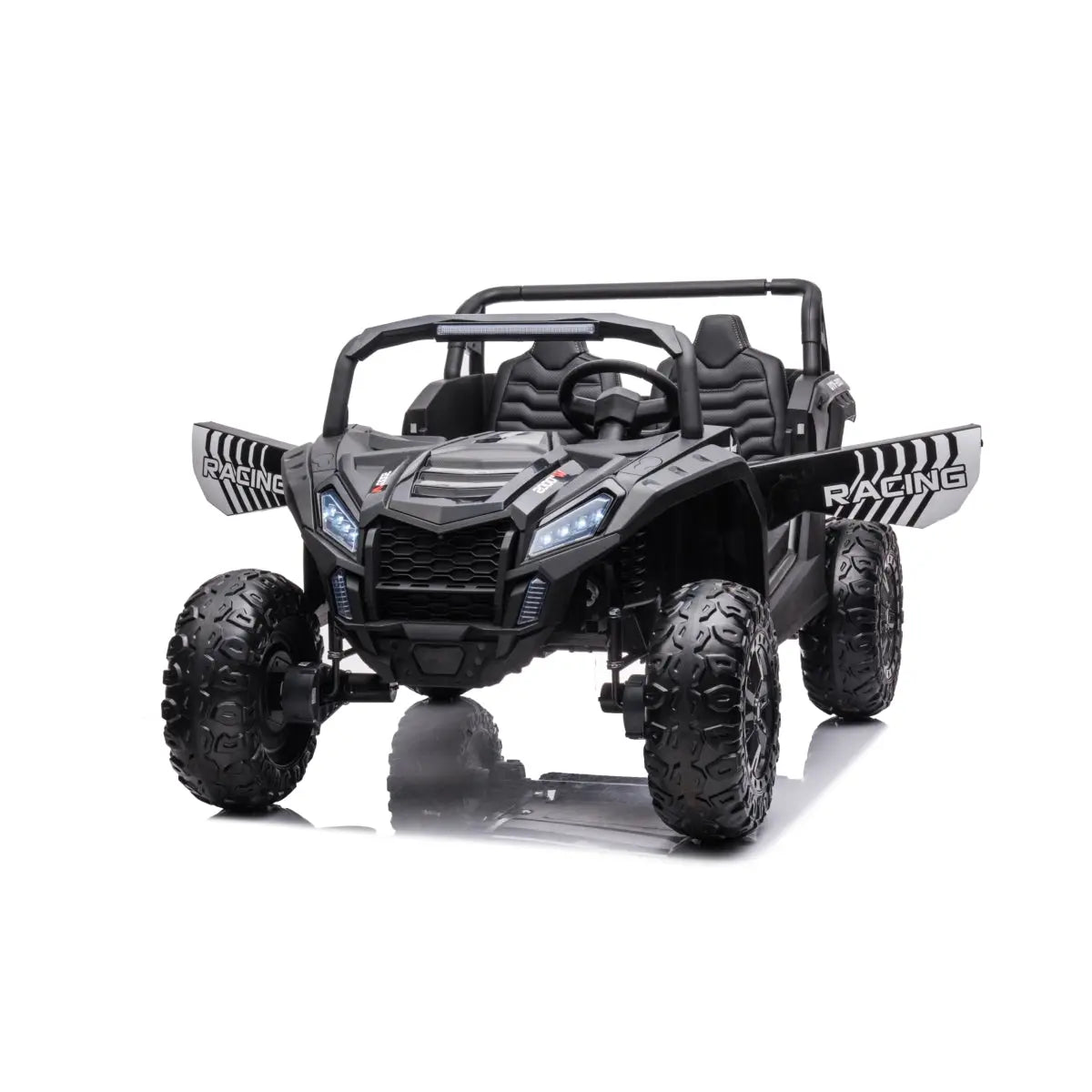 24V Dune Buggy Buccaneer 2-Seater 4X4 Ride-On UTV with EVA Tires, LED Lights, Music, Remote