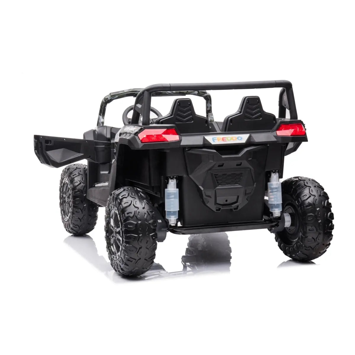 24V Dune Buggy Buccaneer 2-Seater 4X4 Ride-On UTV with EVA Tires, LED Lights, Music, Remote