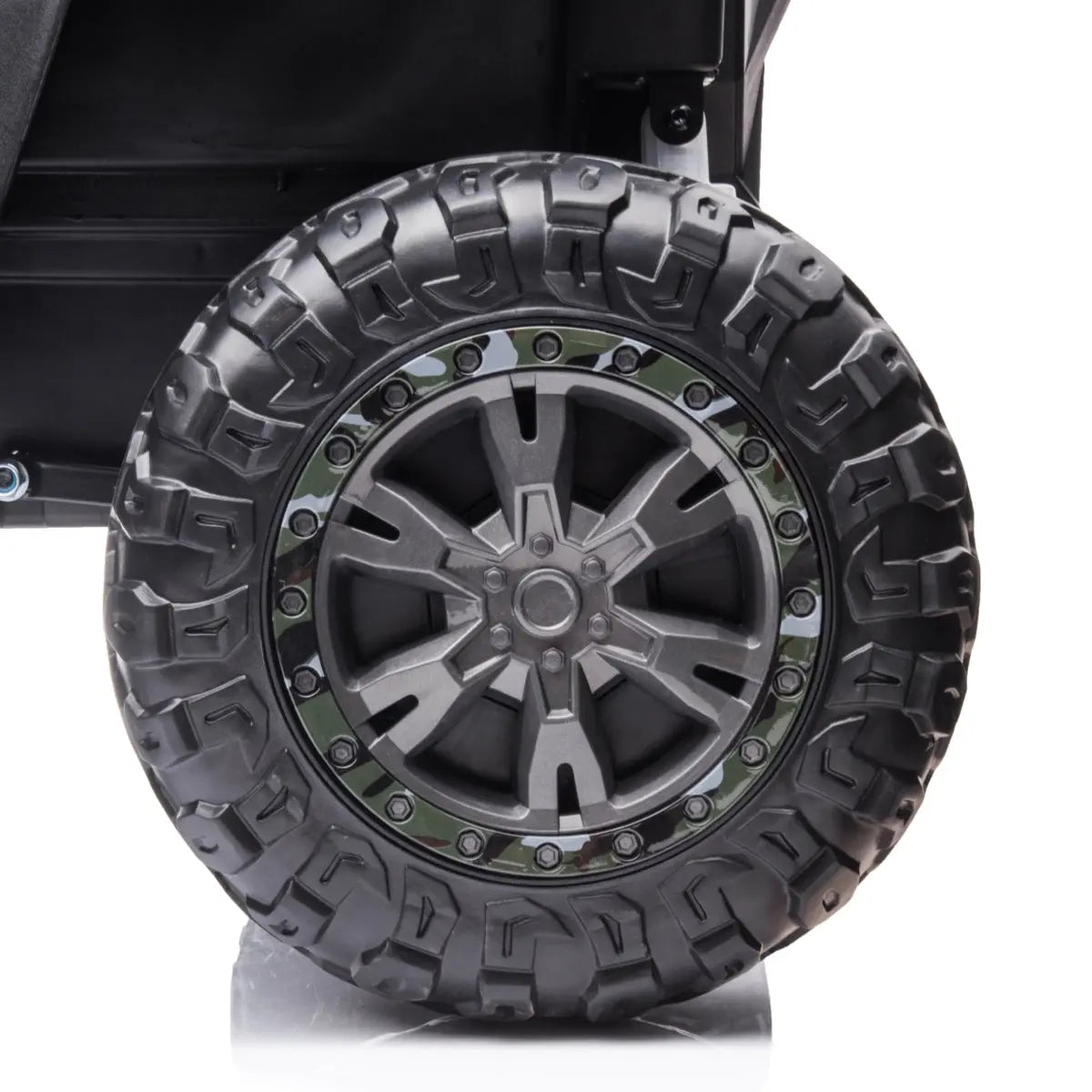 24V Dune Buggy Buccaneer 2-Seater 4X4 Ride-On UTV with EVA Tires, LED Lights, Music, Remote