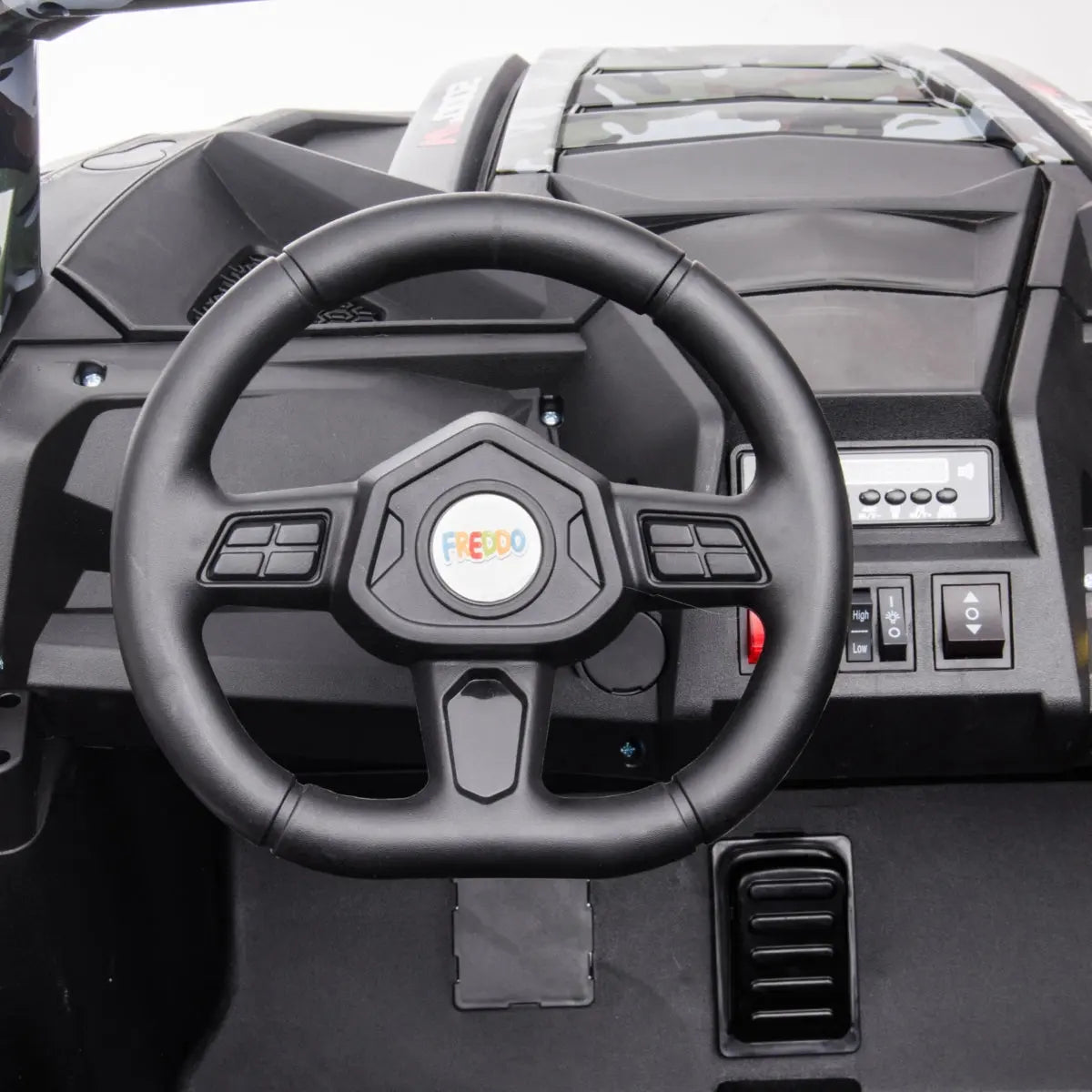 24V Dune Buggy Buccaneer 2-Seater 4X4 Ride-On UTV with EVA Tires, LED Lights, Music, Remote