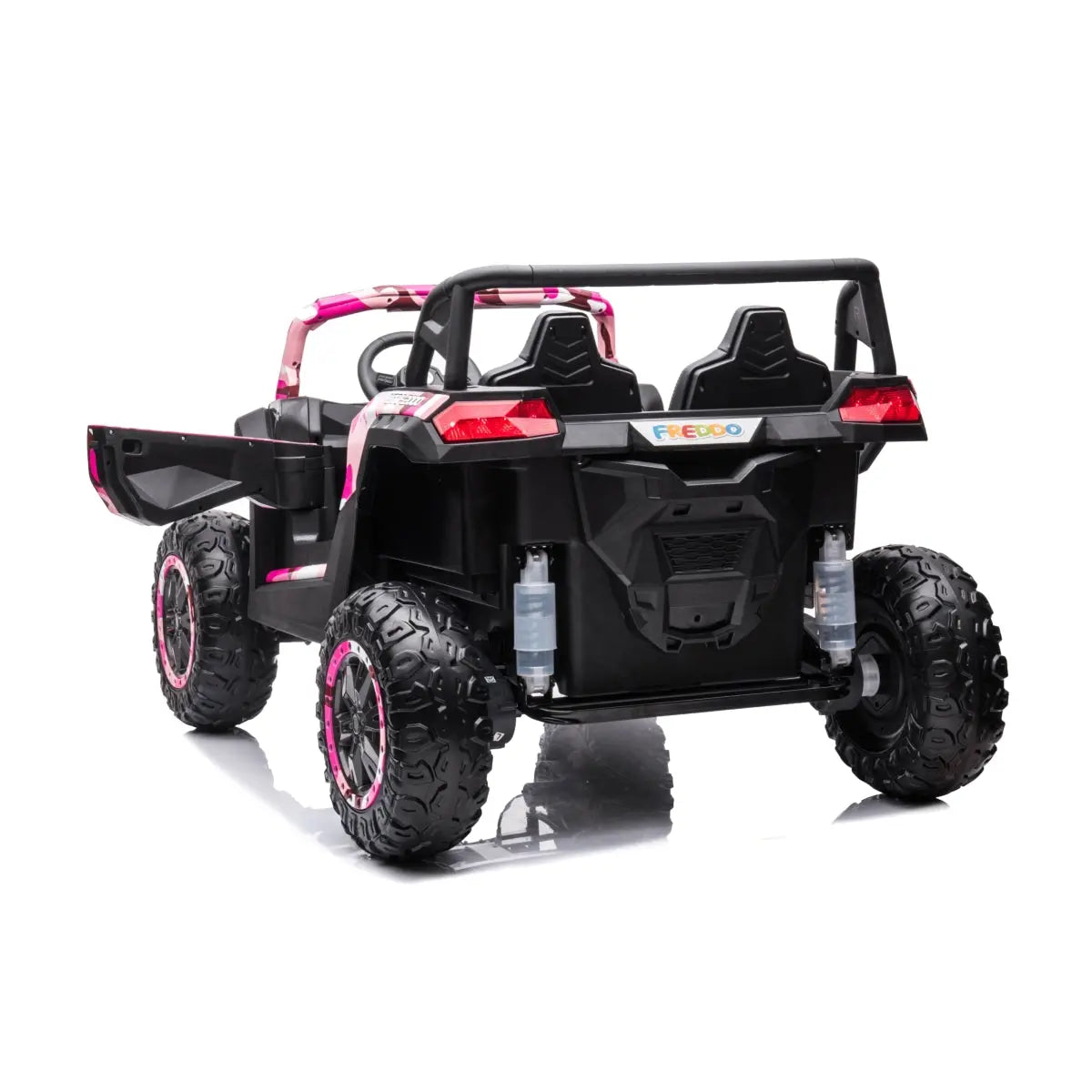 24V Dune Buggy Buccaneer 2-Seater 4X4 Ride-On UTV with EVA Tires, LED Lights, Music, Remote