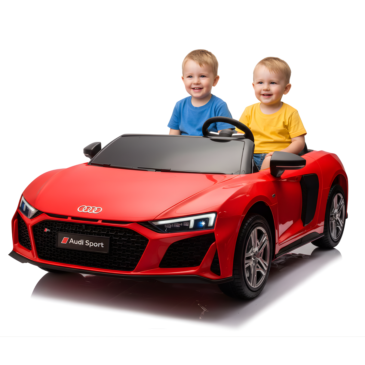 Red 24V/200W Giant Limited Edition Audi R8 Spyder 2 Seater Ride on Car