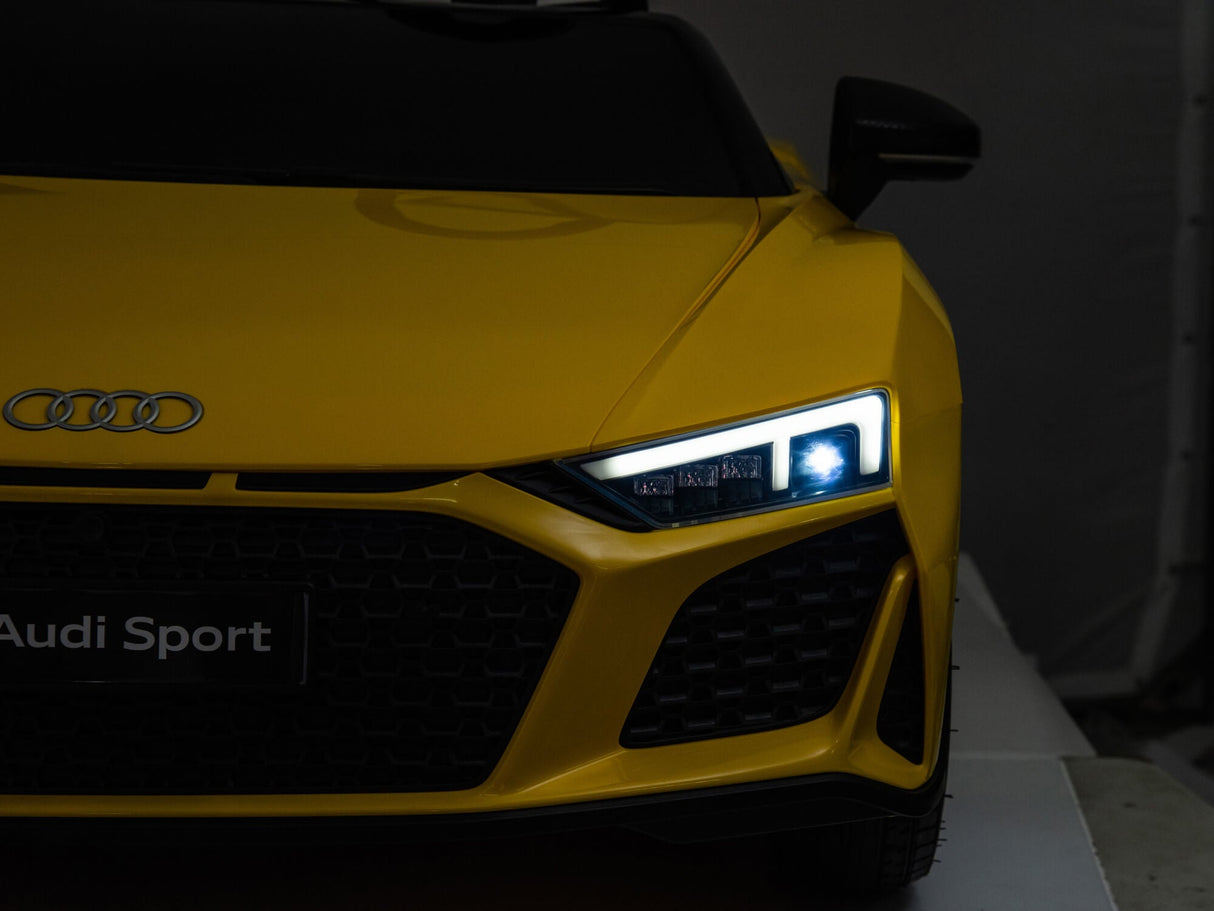 Black 24V/200W Giant Limited Edition Audi R8 Spyder 2 Seater Ride on Car