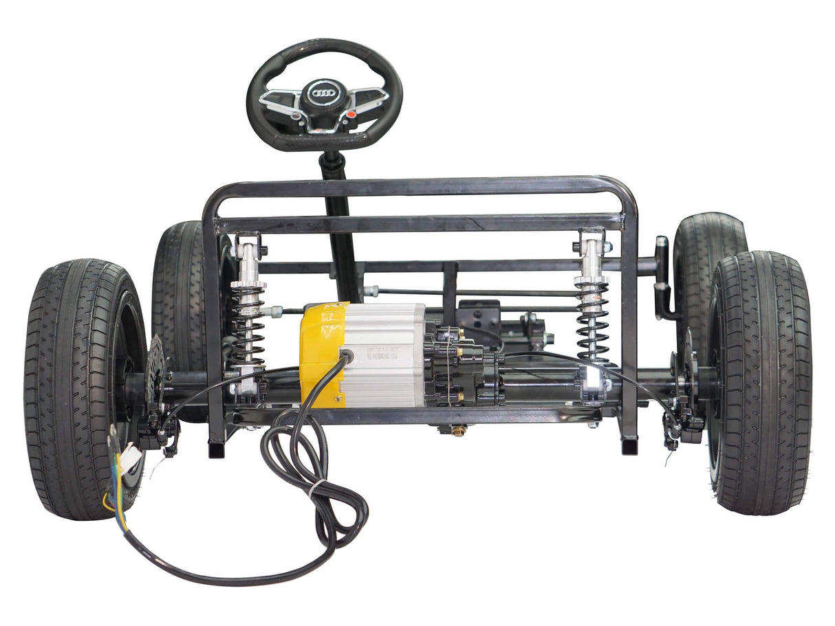 Black 24V/200W Giant Limited Edition Audi R8 Spyder 2 Seater Ride on Car