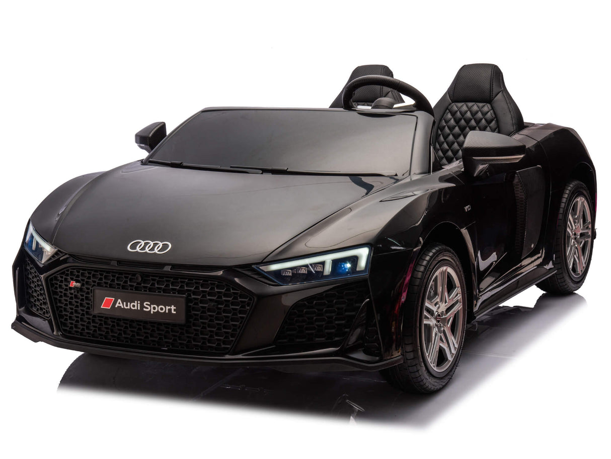 Black 24V/200W Giant Limited Edition Audi R8 Spyder 2 Seater Ride on Car