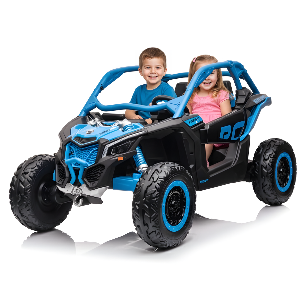 Blue 2x24V Official Can-Am Maverick Pro Edition (No RC)