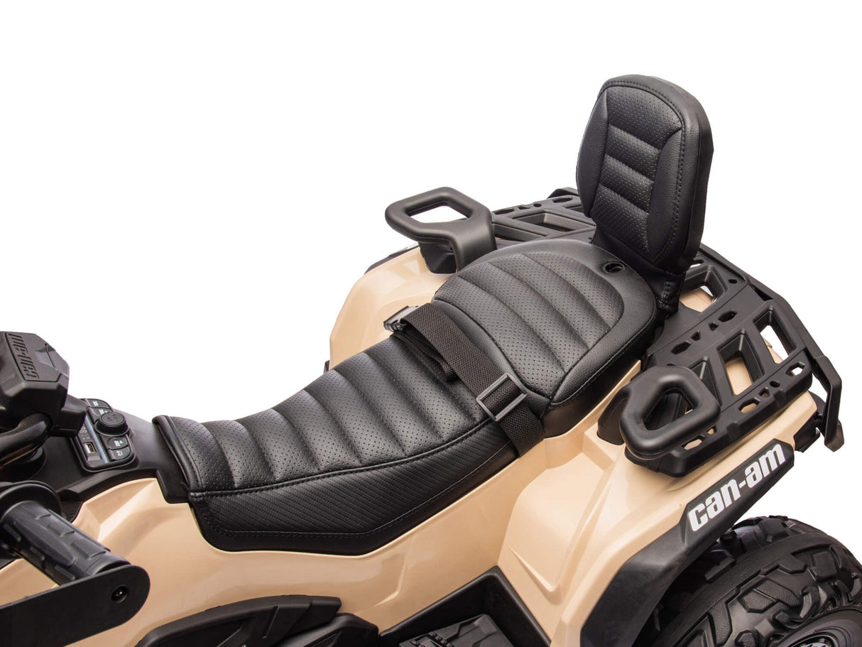 Camel 24V Premium Edition Can-Am Outlander 4WD Ride-On Quad ATV for 2 Kids