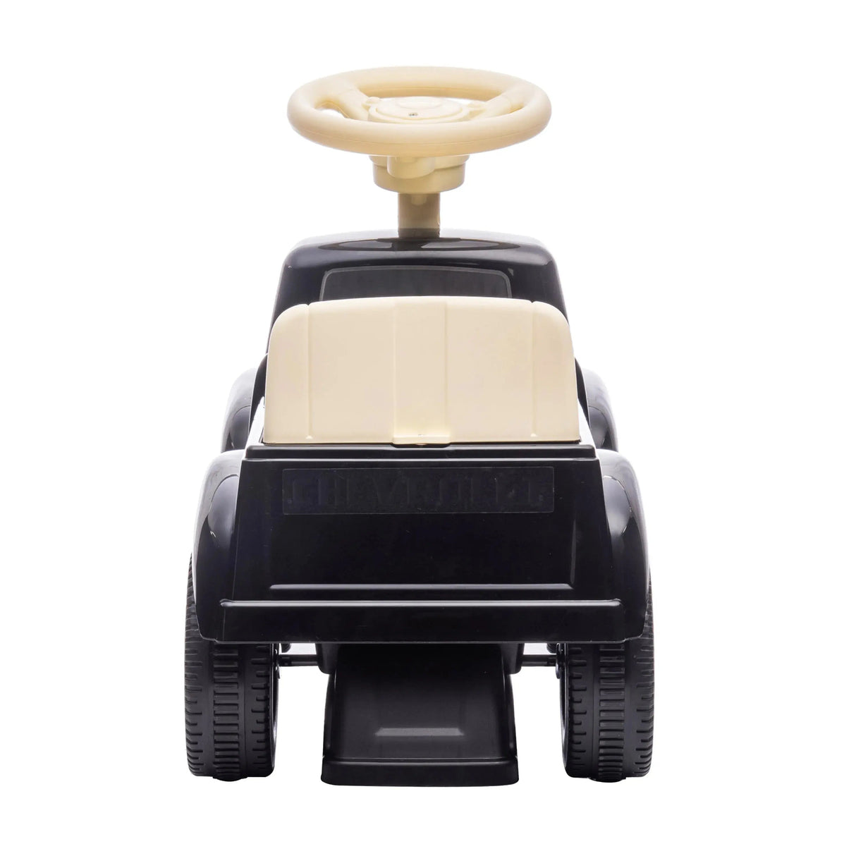 Toddlers Chevrolet 3100 Vintage Foot-To-Floor Ride-On Push Car with Music, Storage
