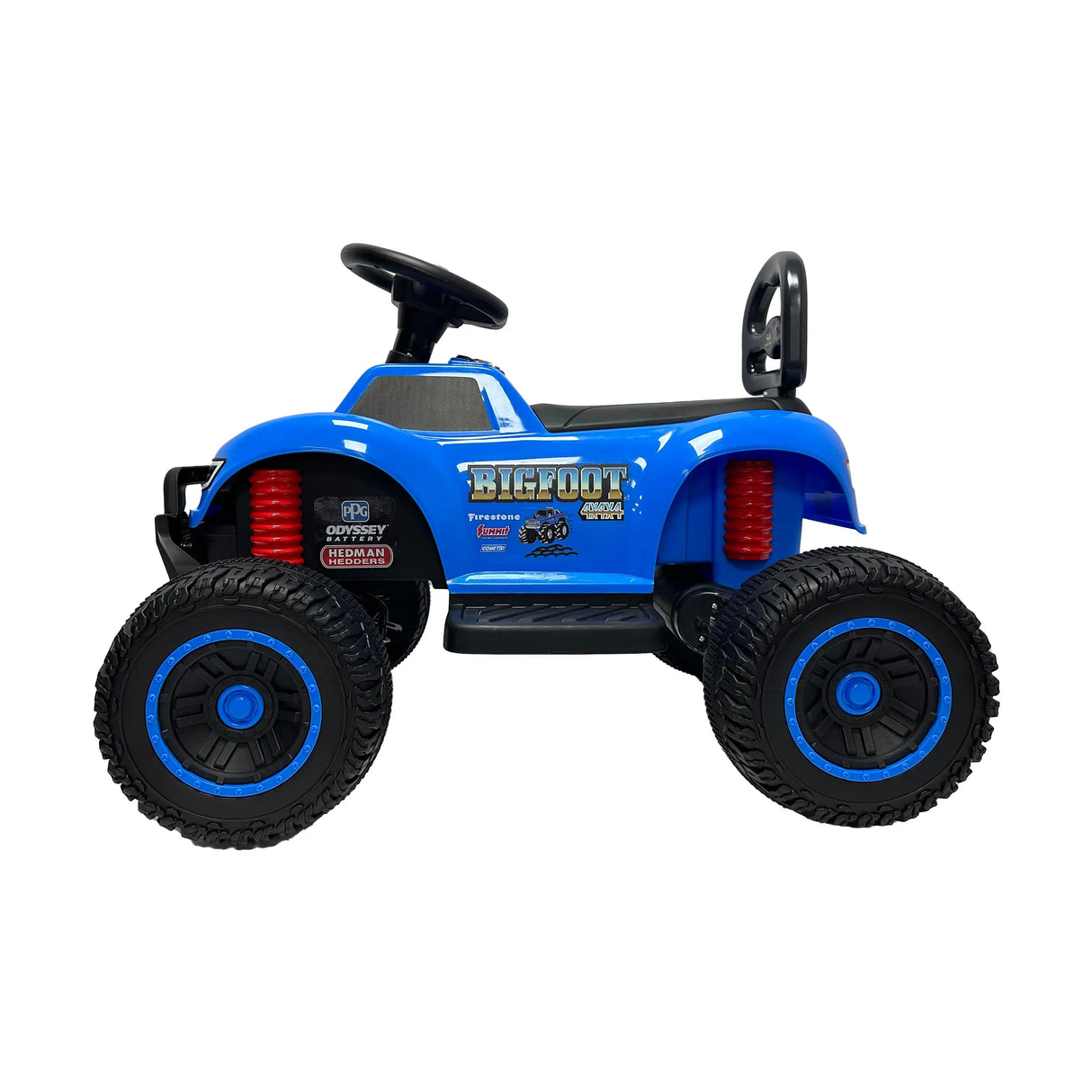 6V Big Foot Edition Kids Ride-On Monster Truck with LED Lights, Music