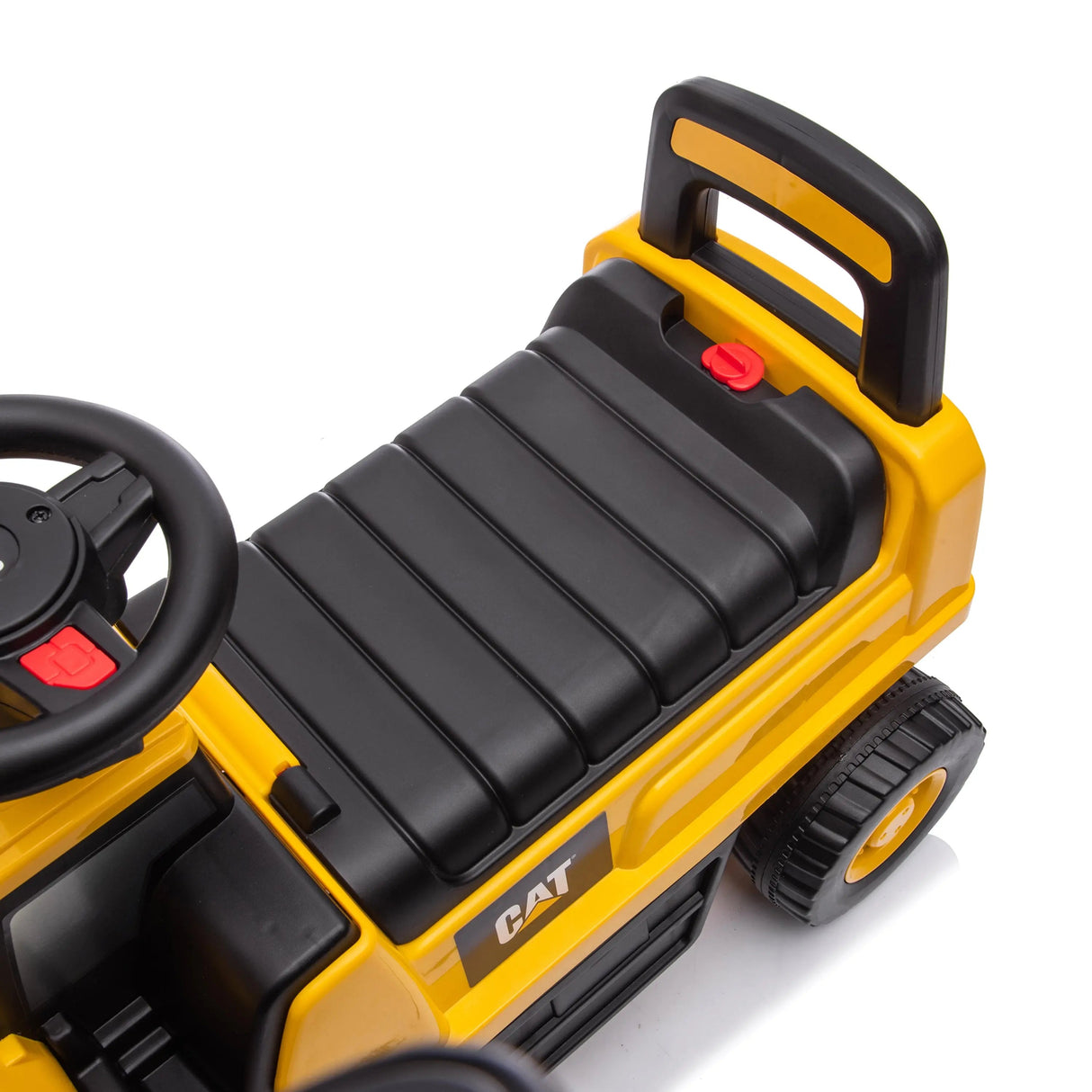 Toddlers Foot-to-Floor CAT Ride-On Excavator with Storage, Sound