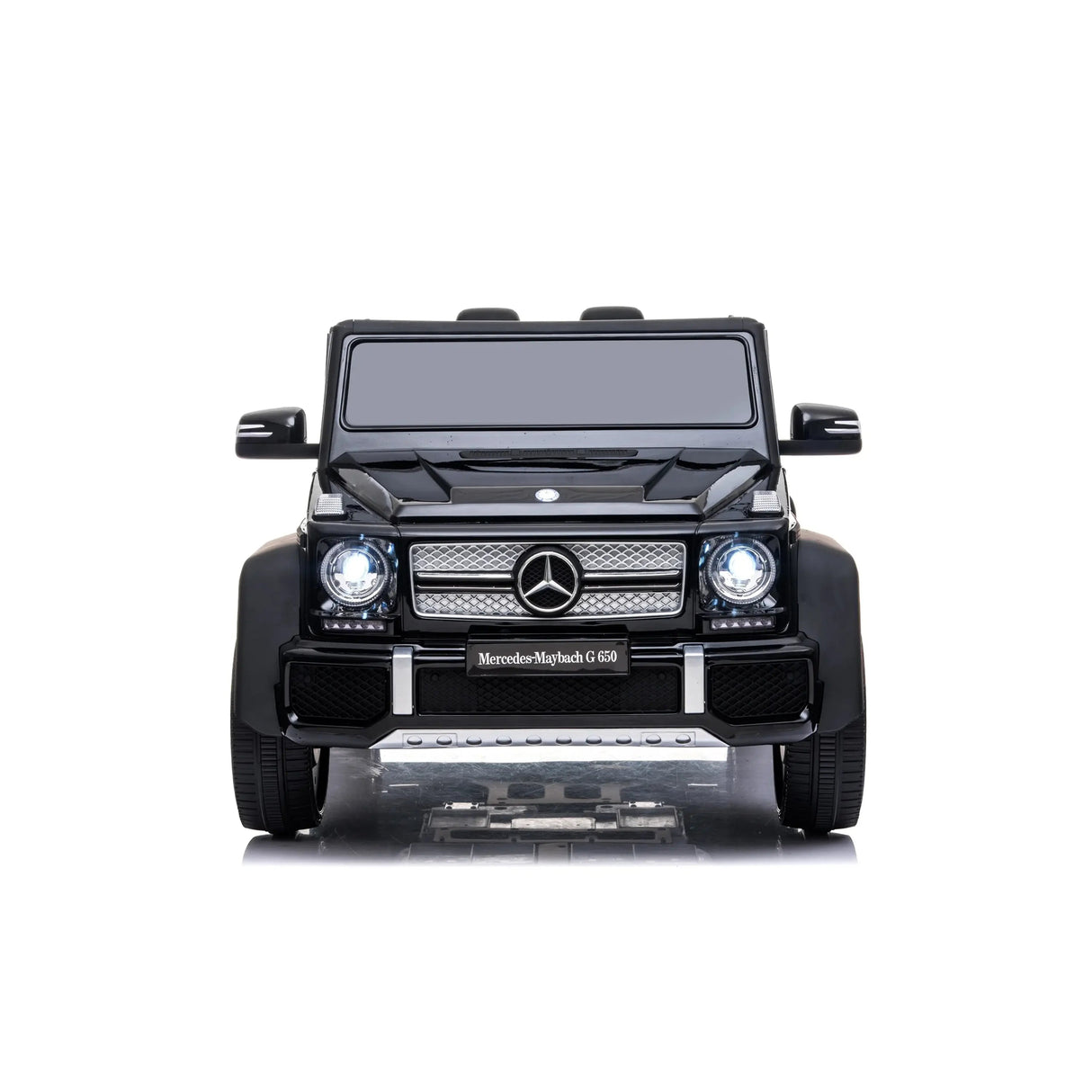24V 200W Kids Mercedes-Benz Maybach 2-Seater Ride-On SUV with Air-Filled Rubber Tires, Music, Remote