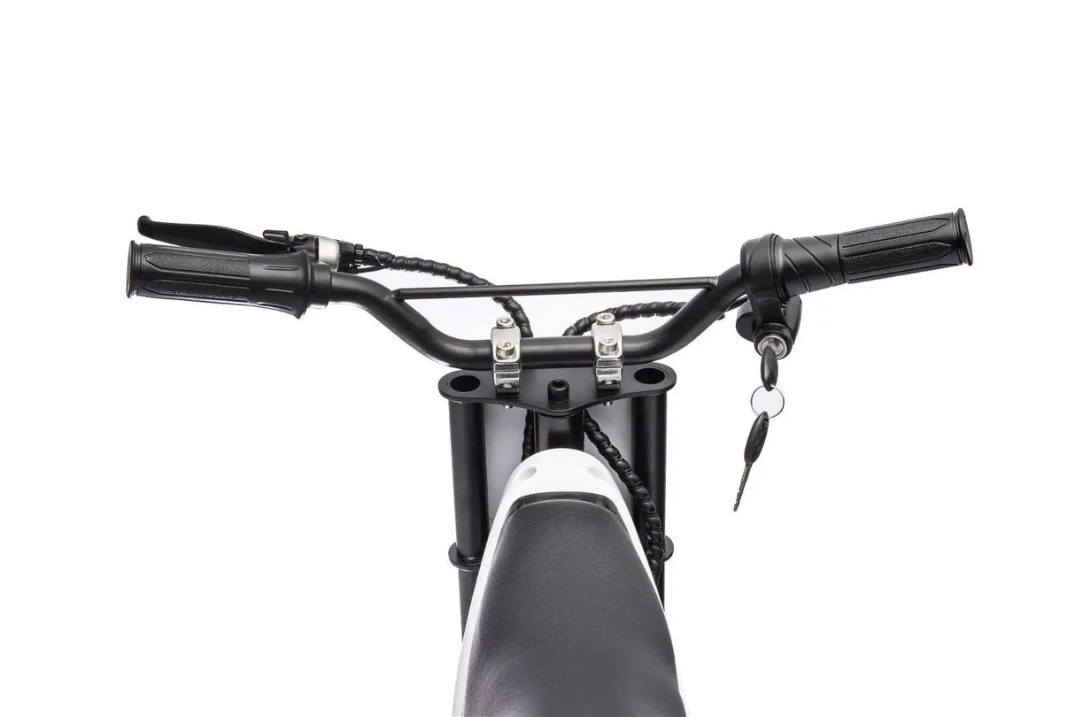 36V 350W High Speed Electric Dirt Bike with Brushless Motor for Big Kids with Air-Filled Rubber Tires