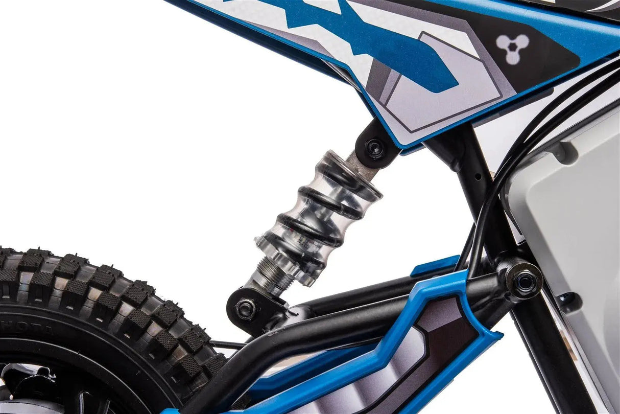 36V 350W High Speed Electric Dirt Bike with Brushless Motor for Big Kids with Air-Filled Rubber Tires