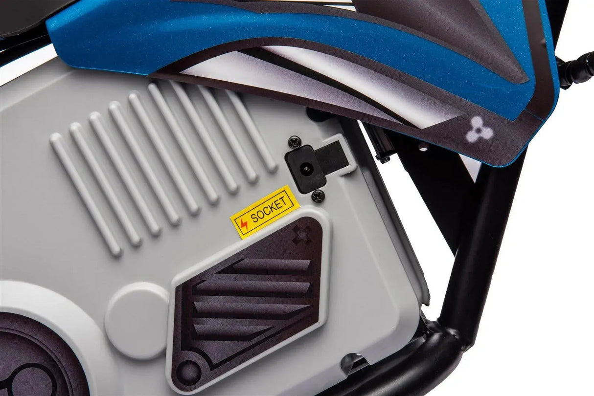 36V 350W High Speed Electric Dirt Bike with Brushless Motor for Big Kids with Air-Filled Rubber Tires