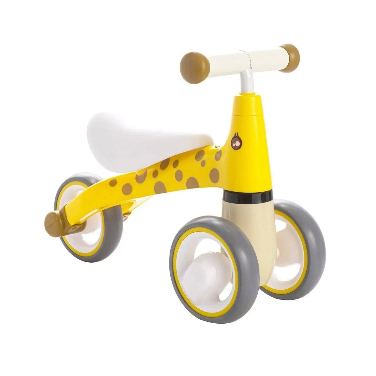 Toddlers 3-Wheel Balance Bike with EVA Tires, Cushioned Seat