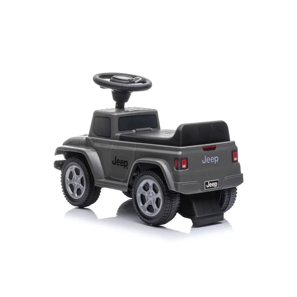 Toddlers Foot-to-Floor Jeep Rubicon Ride-On Truck with Storage, Sound