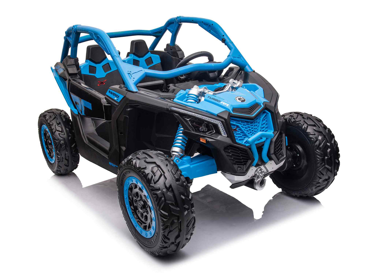 Blue 2x24V Official Can-Am Maverick Pro Edition (No RC)