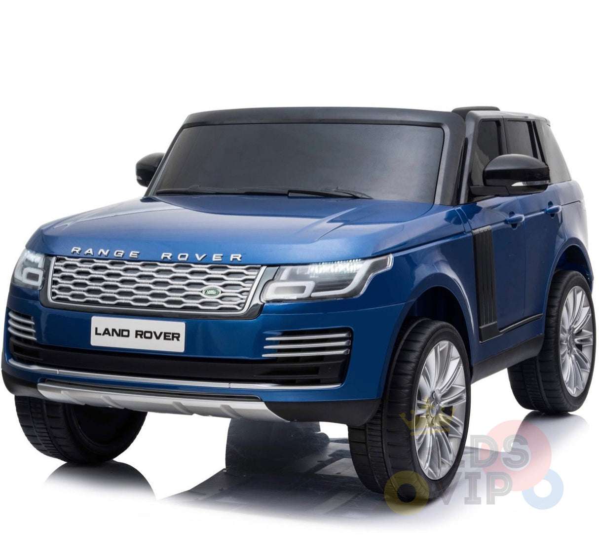 Blue 24V XXL Range Rover MP4 Edition Ride-On Car Fully Loaded with EVA Wheels, Music & Remote