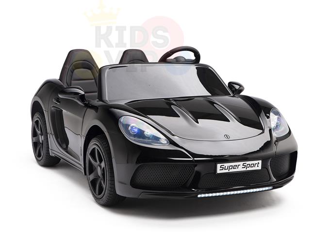 KIDSVIP XXL RIDE ON CAR FOR BIG KIDS 24V 180W RUBBER WHEELS LEATHER SEAT black 4 Copy